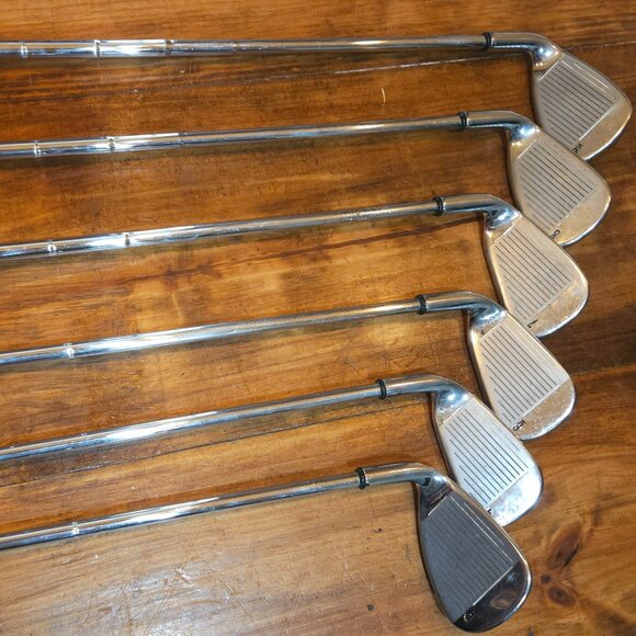 Callaway X-22 Iron Set 4-PW Missing 5 Steel Uniflex Shafts Right Handed 6 Pcs - Picture 3 of 5